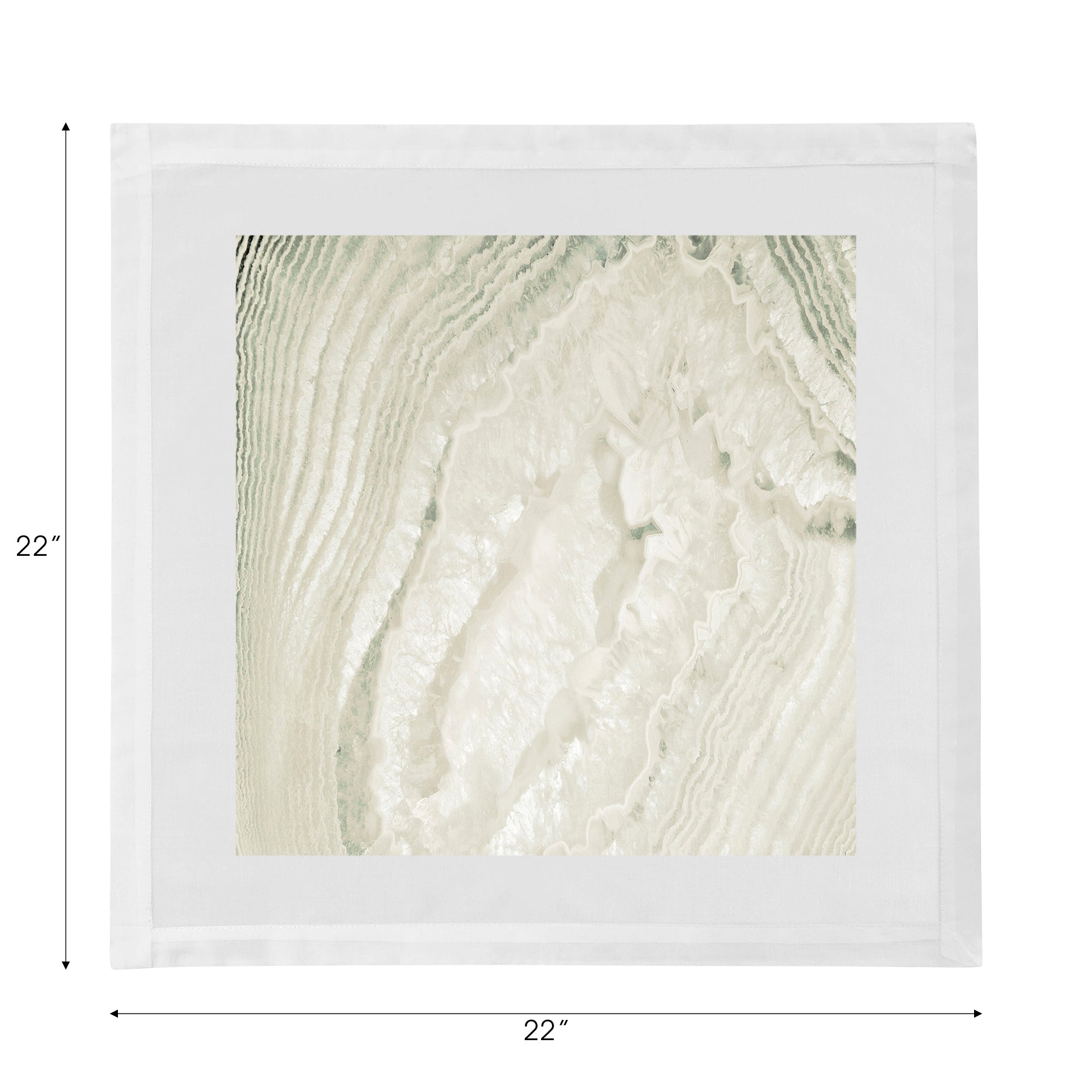 Crystal Champagne Cotton Sateen Dinner Napkins - nicolettemayer.com