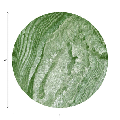 Crystal Moss Vegan Leather Coasters - nicolettemayer.com