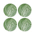 Crystal Moss Vegan Leather Coasters - nicolettemayer.com