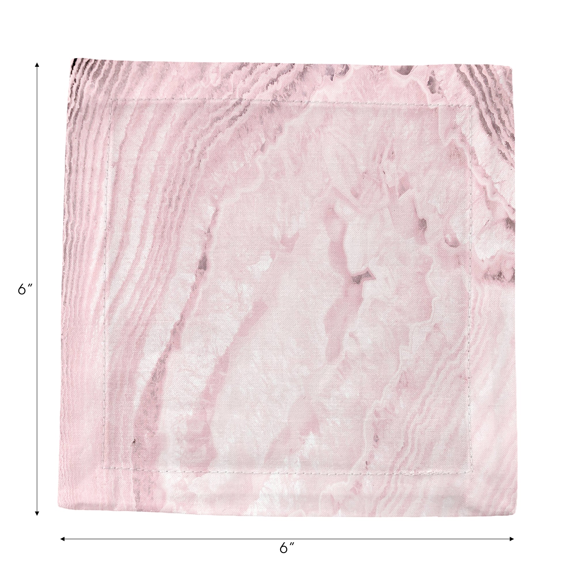 Solid Blossom Cotton Sateen Cocktail Napkins - nicolettemayer.com