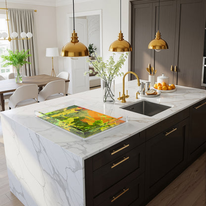 Cyprus Picnic Acid Green 22.5X14.5 Acrylic Tray - nicolettemayer.com
