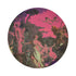 Cyprus Picnic Pop Pink 16" Round Pebble Placemats, Set of 4 - nicolettemayer.com
