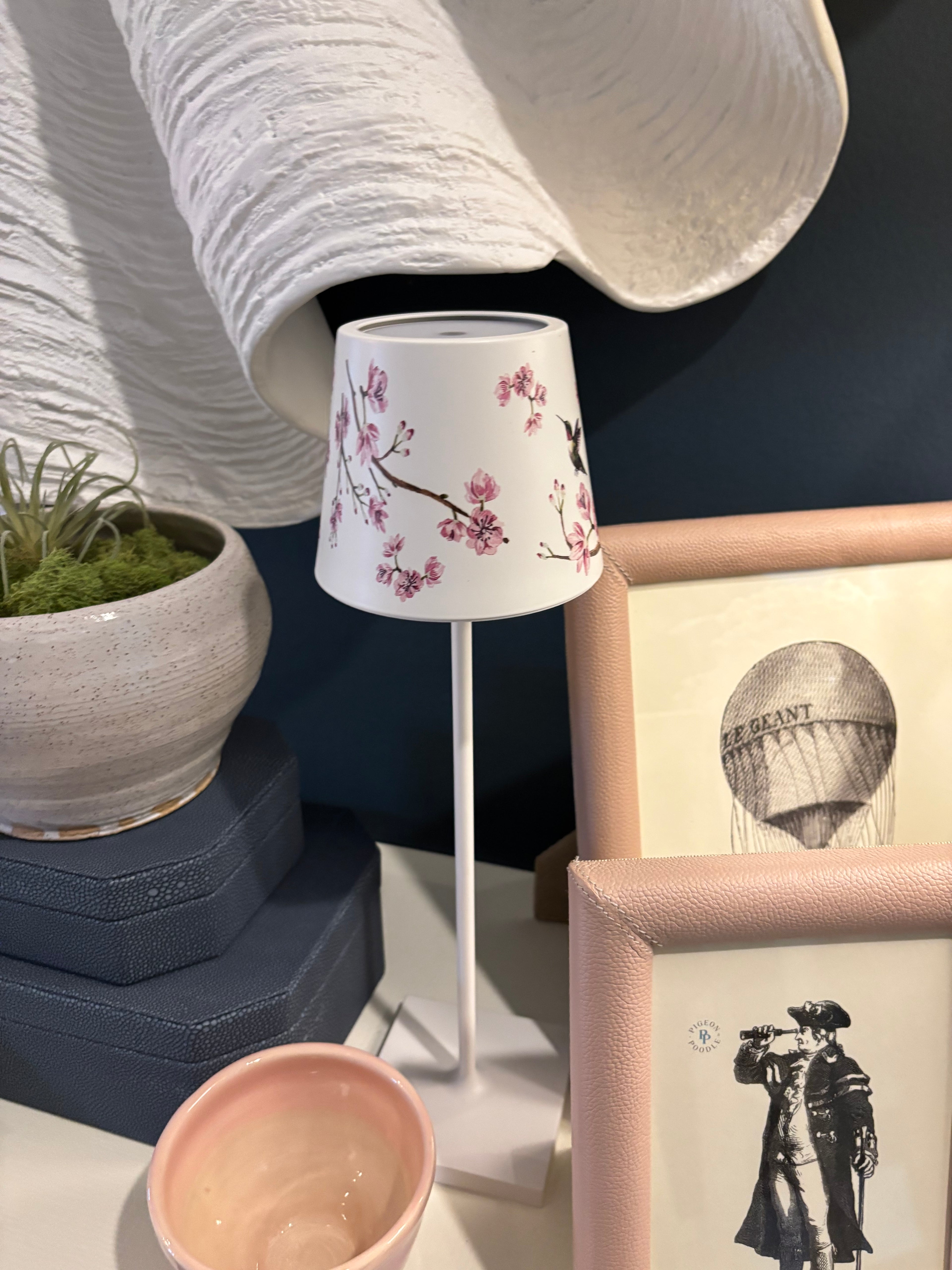 Leopard Seeing Double Hot Pink Poldina Pro Lamp