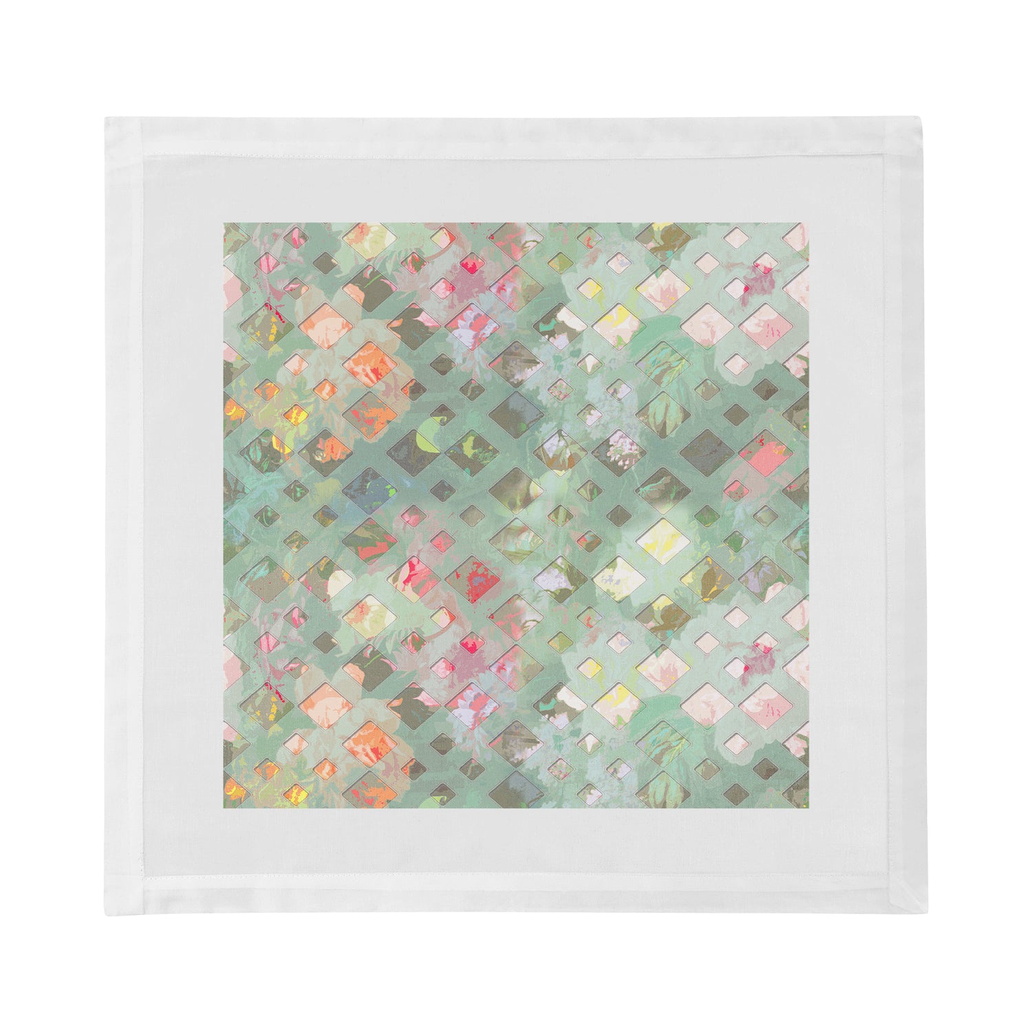 Defosse Trellis Brandun Cotton Sateen Dinner Napkins