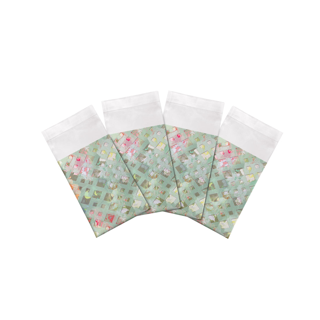 Defosse Trellis Brandun Cotton Sateen Dinner Napkins