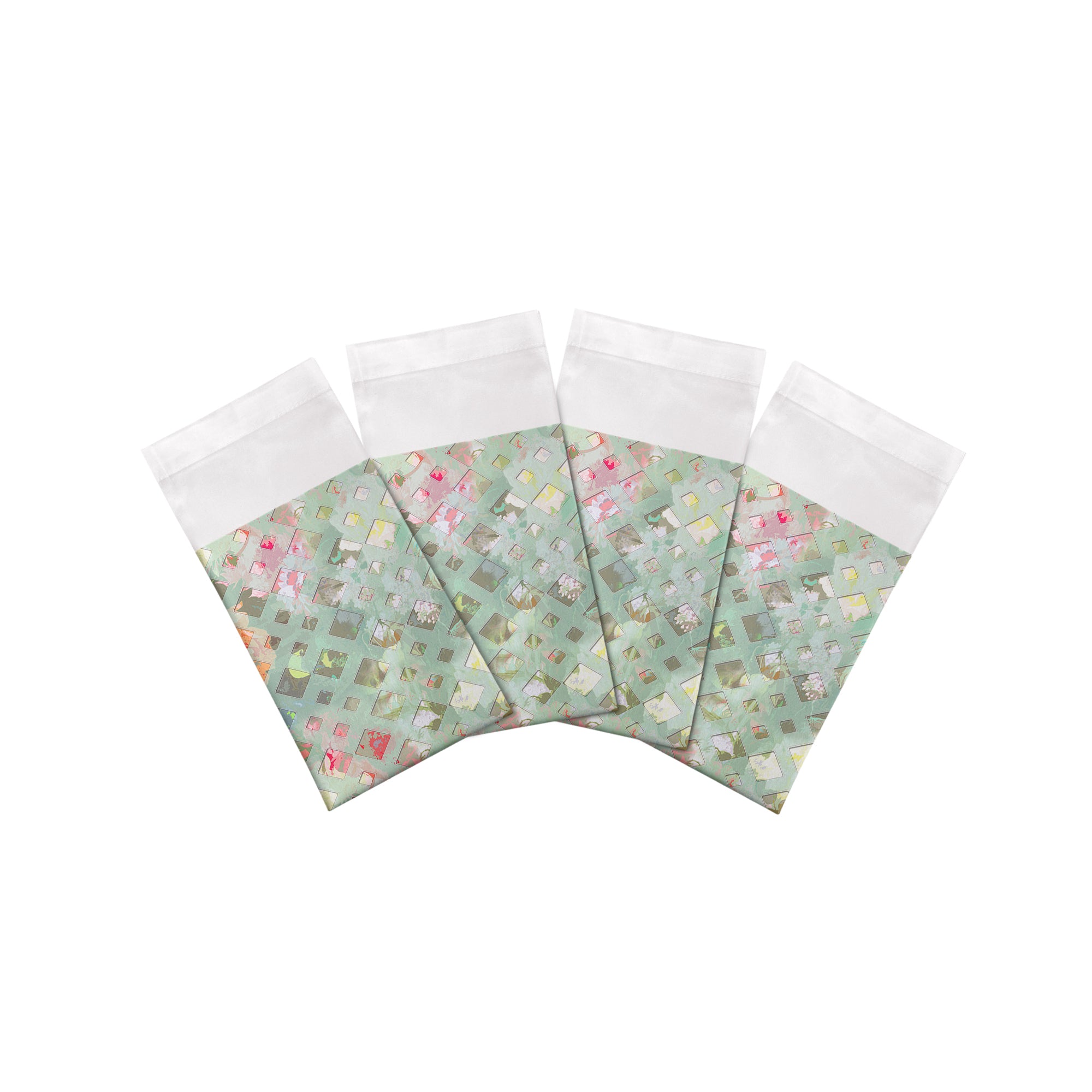 Defosse Trellis Brandun Cotton Sateen Dinner Napkins