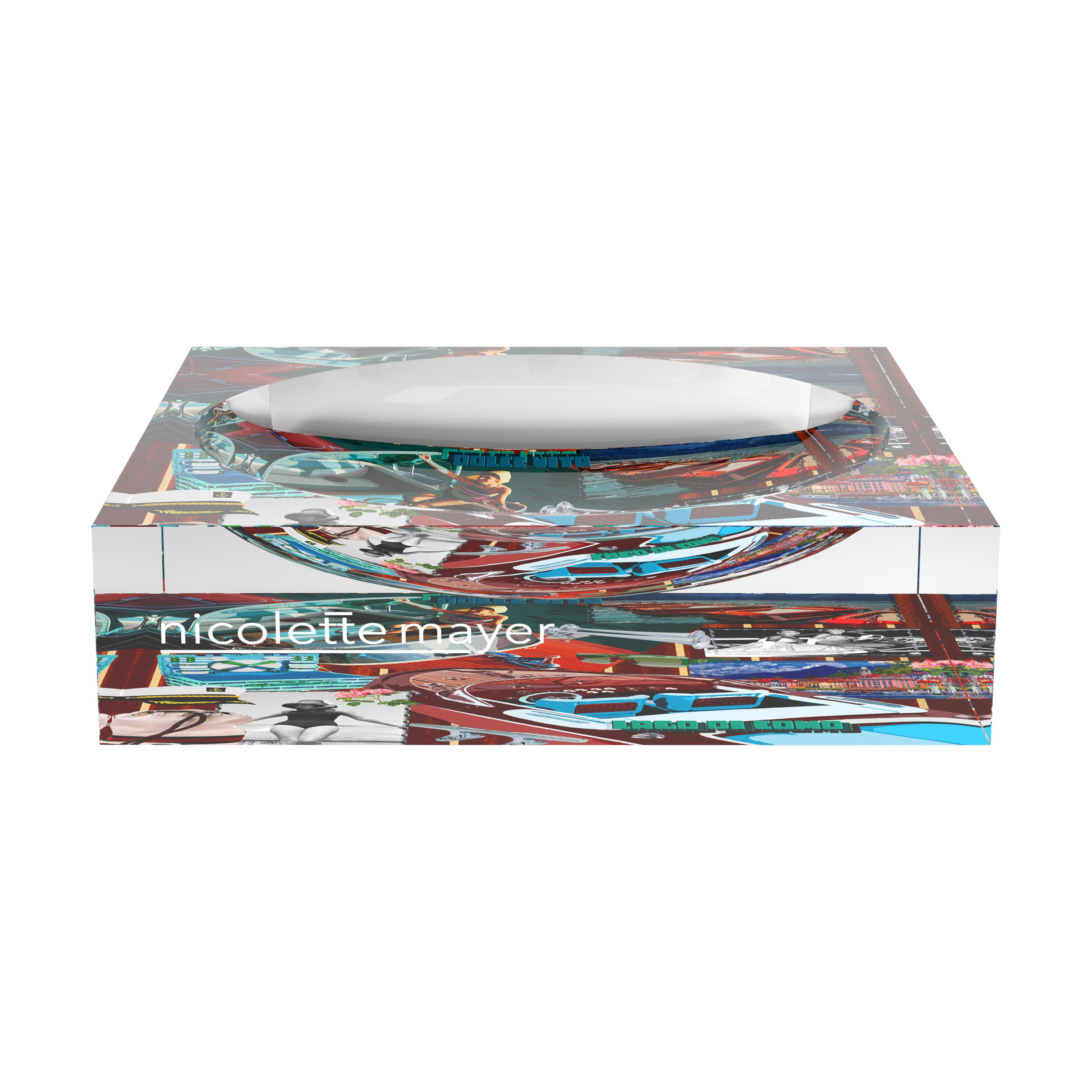 Dolce Vita Como Acrylic Candy Catchall Dish