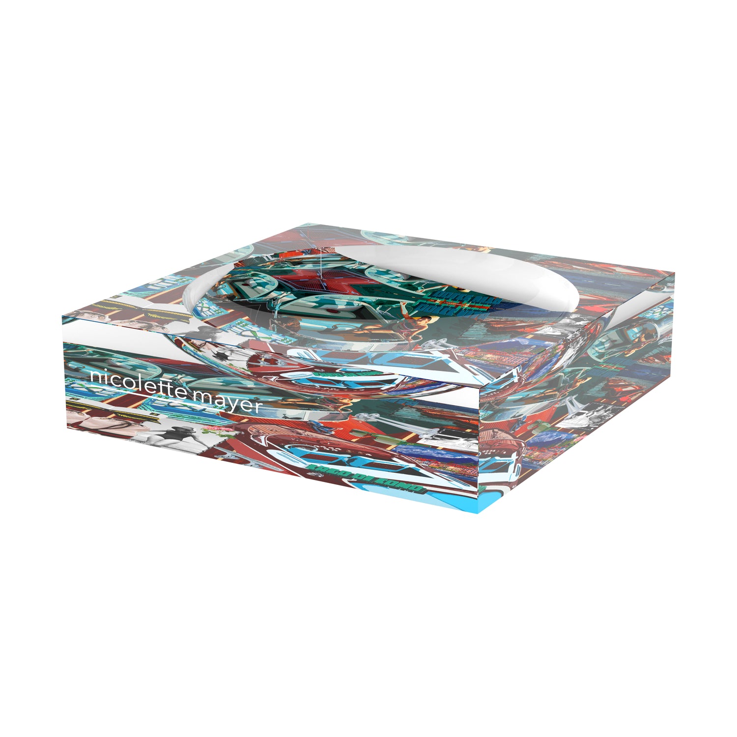 Dolce Vita Como Acrylic Candy Catchall Dish