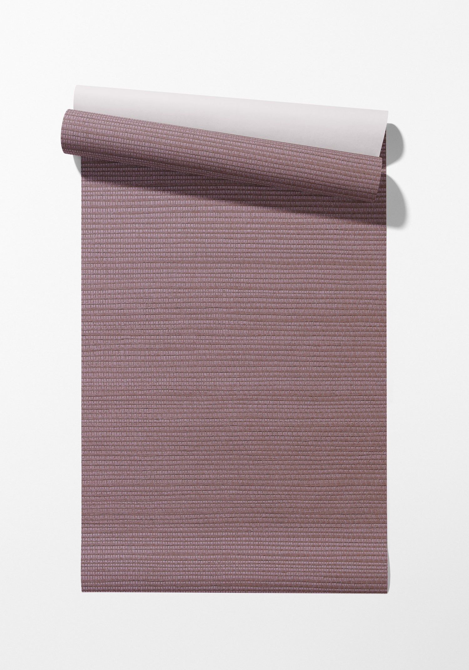 Metallica Dusty Violet Grasscloth Solid Wallpaper - nicolettemayer.com