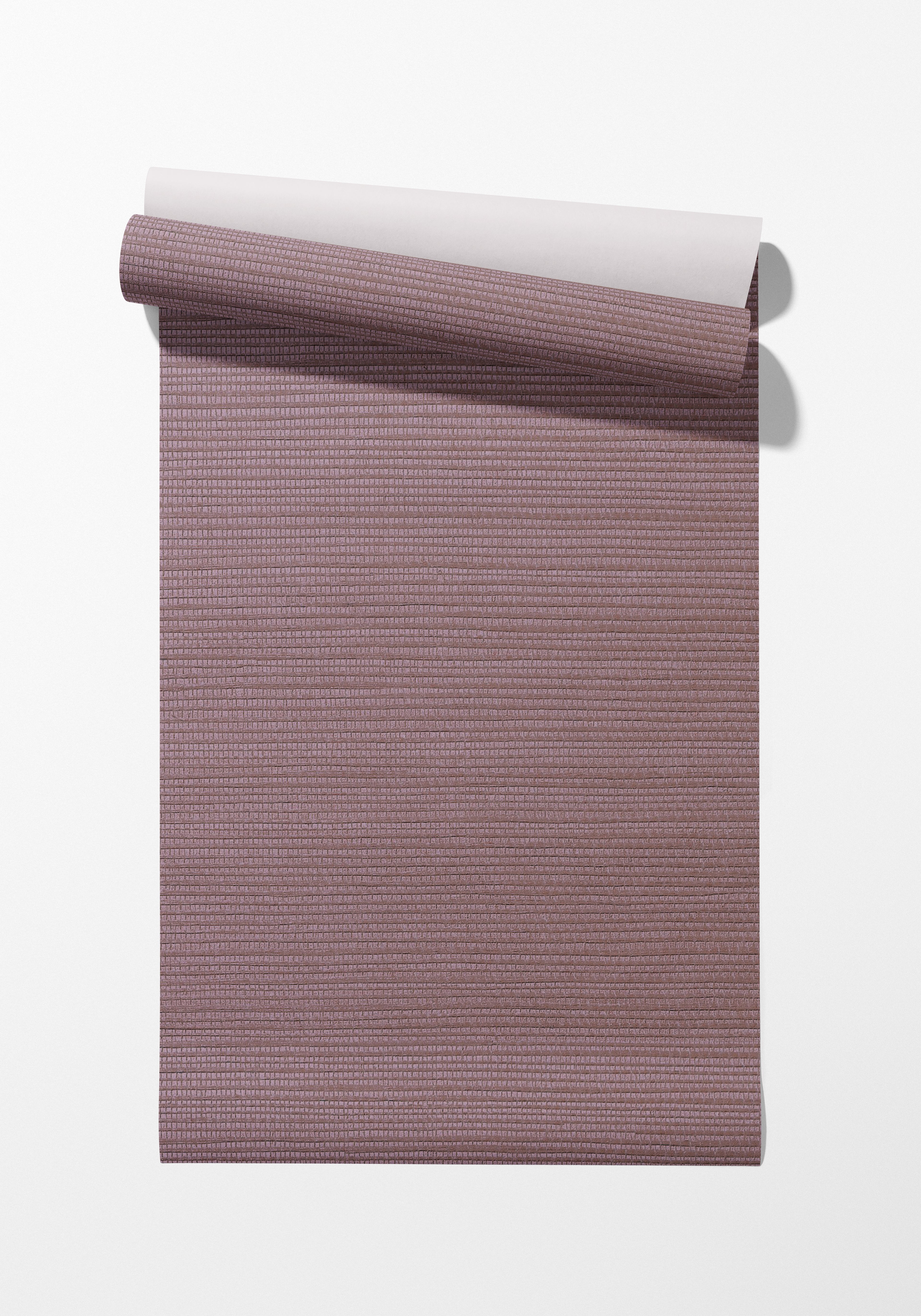 Metallica Dusty Violet Grasscloth Solid Wallpaper - nicolettemayer.com