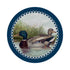 English Duck Pond Blue 16" Round Pebble Placemat Set of 4 - nicolettemayer.com
