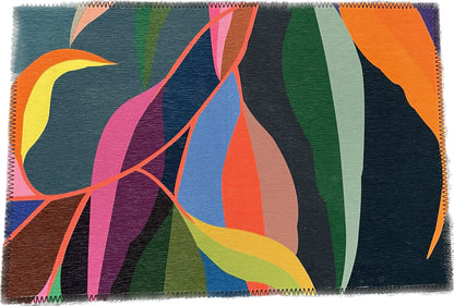 Eucalyptus La Jolla Microfiber Rectangle Washable Rug