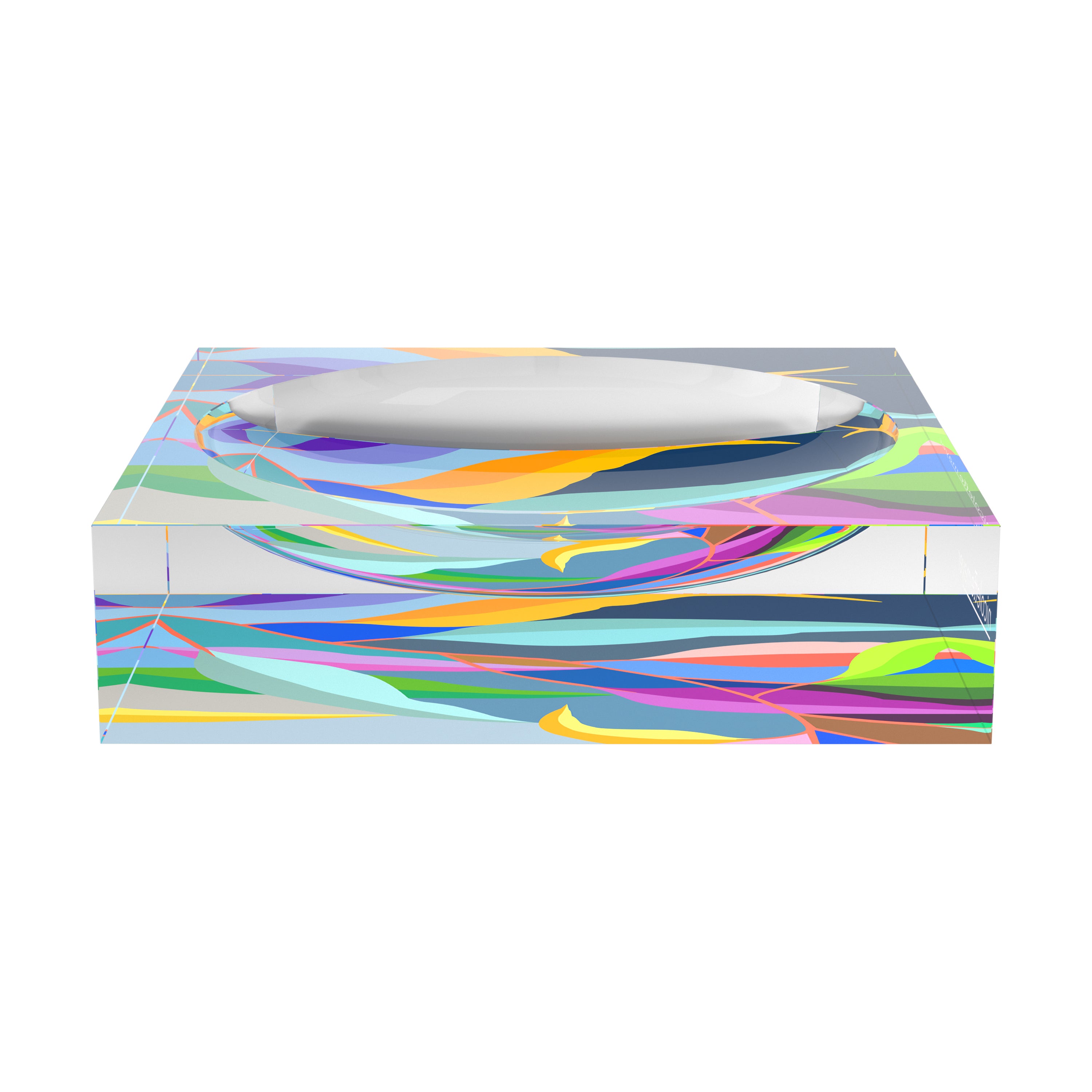 Eucalyptus Spring Acrylic Candy Catchall Dish