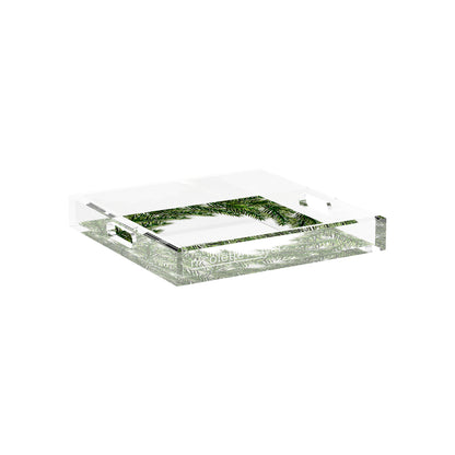 Evergreen 12X12 Acrylic Tray - nicolettemayer.com