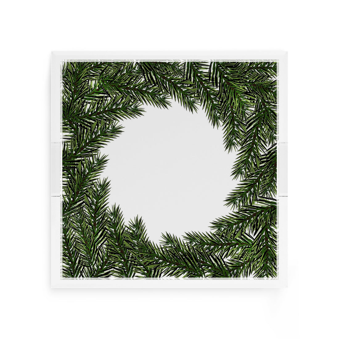 Evergreen 12X12 Acrylic Tray - nicolettemayer.com