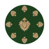 Ex Vote Evergreen 16" Round Pebble Placemats, Set of 4 - nicolettemayer.com
