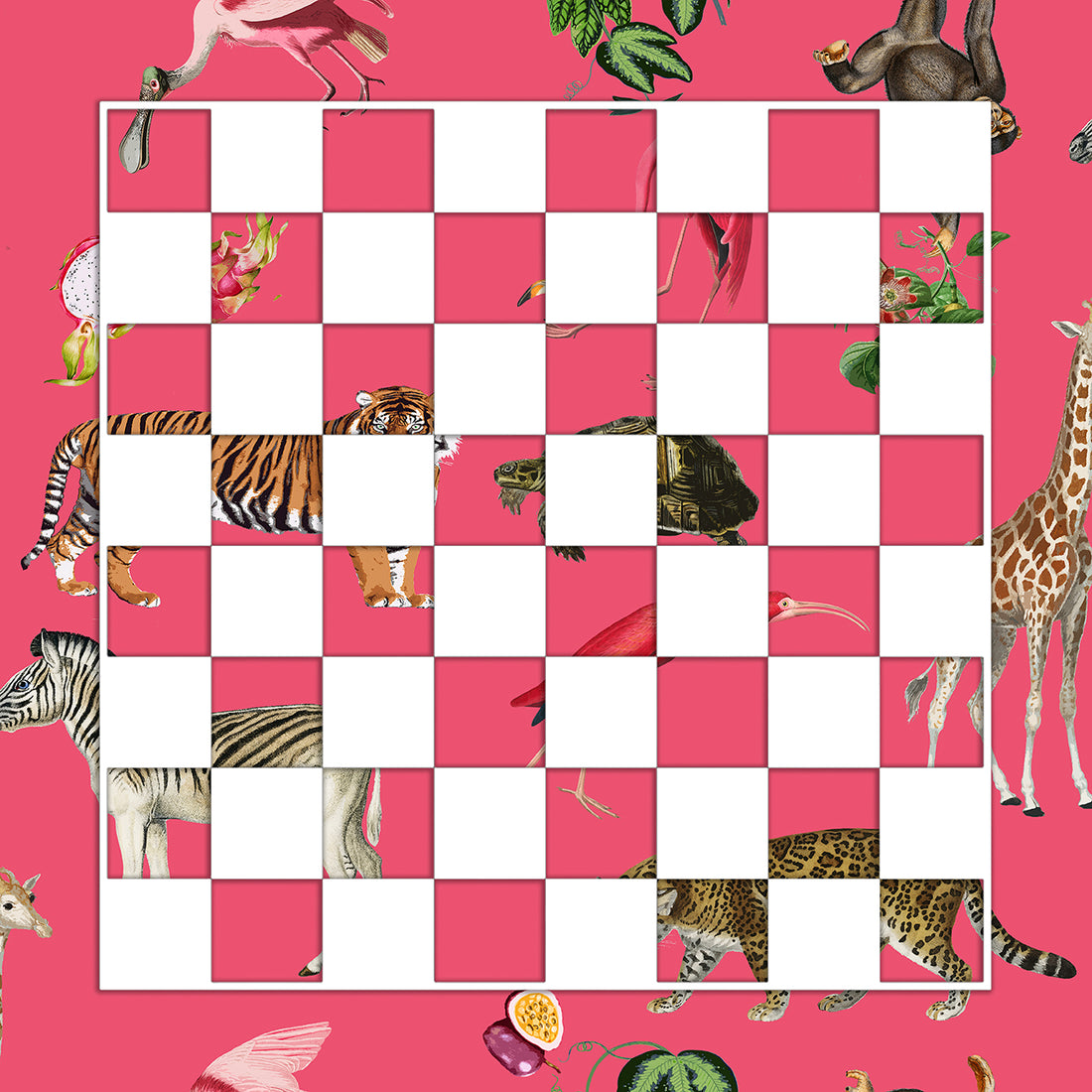 Exotix Cherry Acrylic Chess