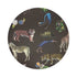 Exotix Brown 16" Round Pebble Placemats, Set of 4 - nicolettemayer.com
