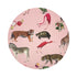 Exotix Flamingo 16" Round Pebble Placemats, Set of 4 - nicolettemayer.com
