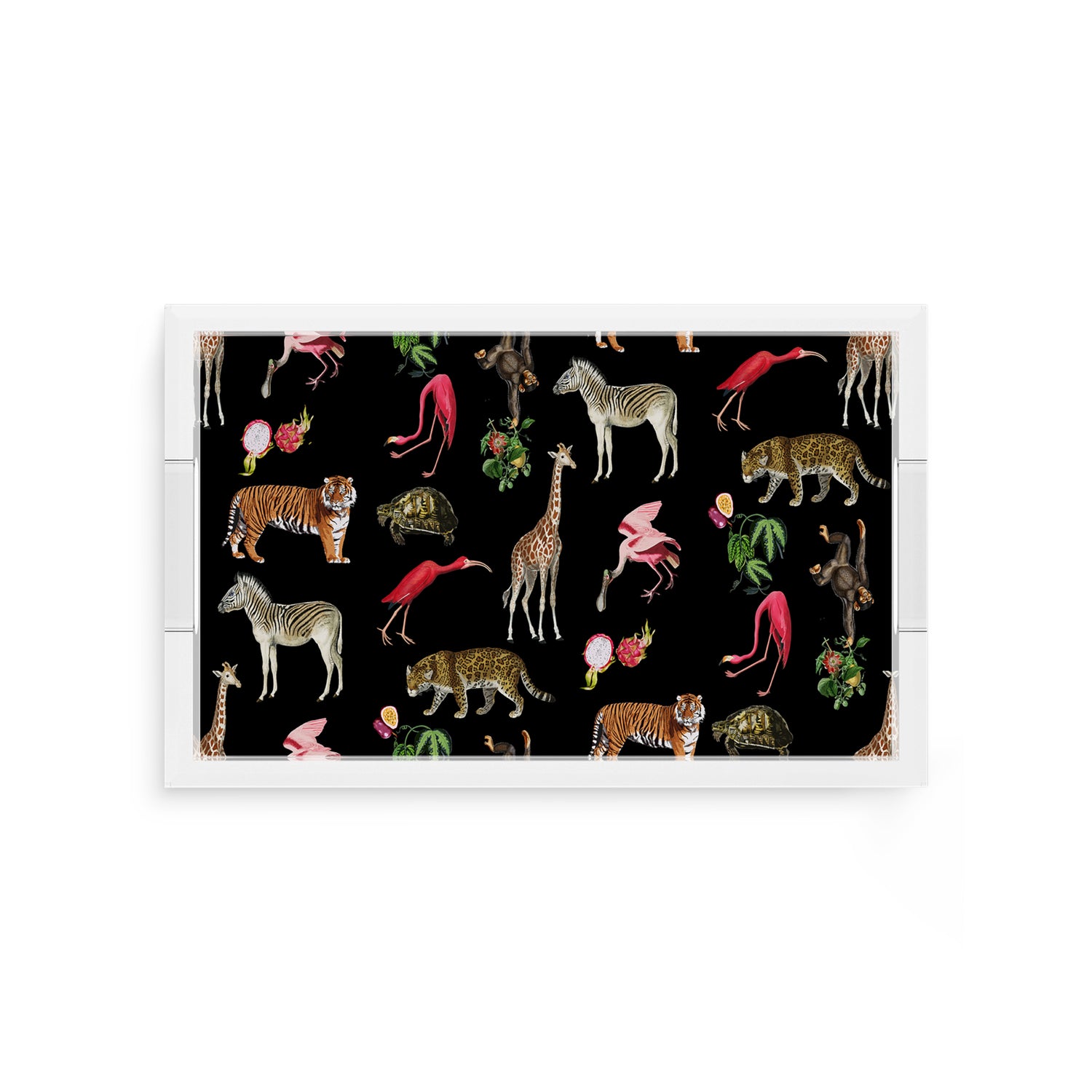 Exotix Black 12.5X7.75 Acrylic Tray - nicolettemayer.com
