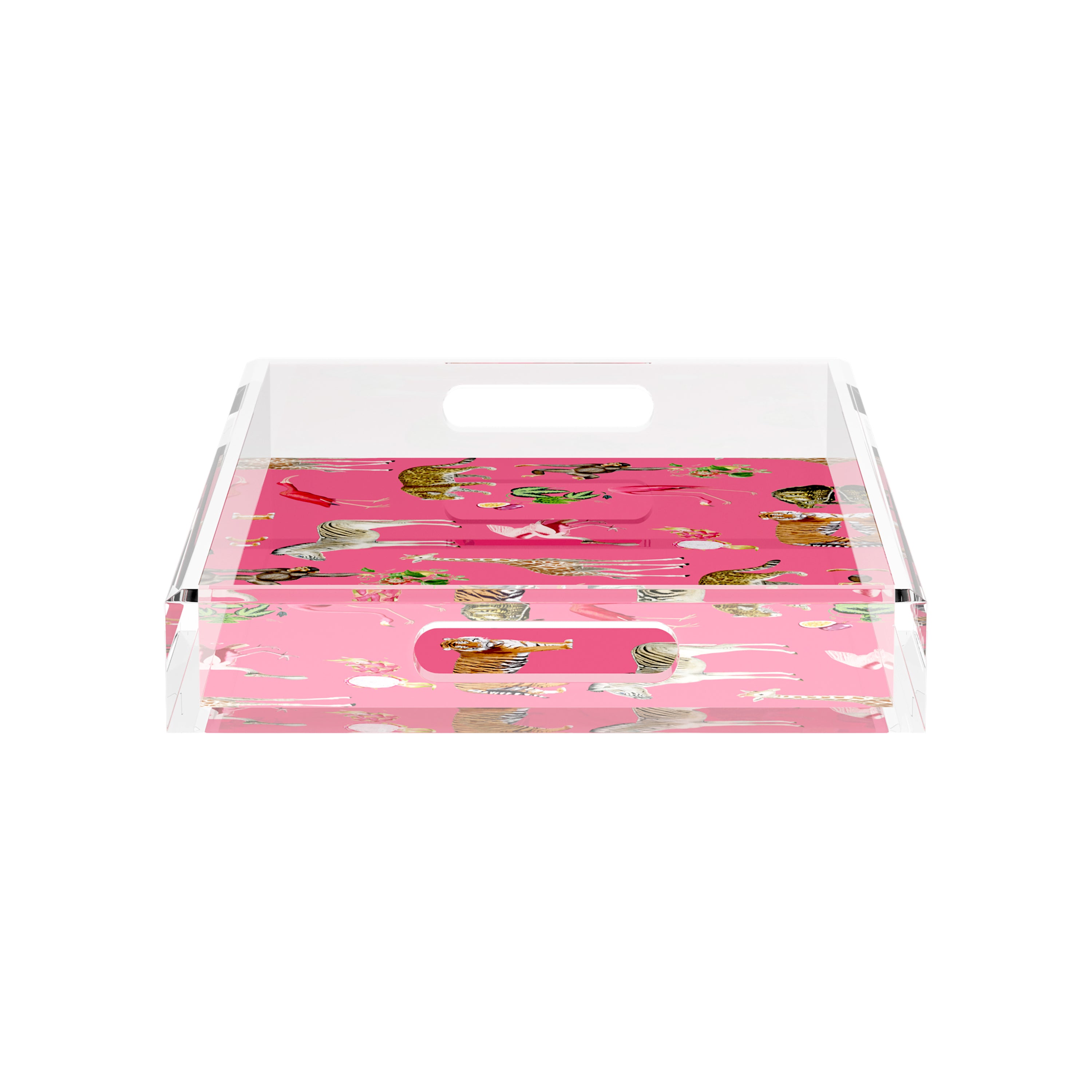 Exotix Cherry 17X10.5 Acrylic Tray - nicolettemayer.com
