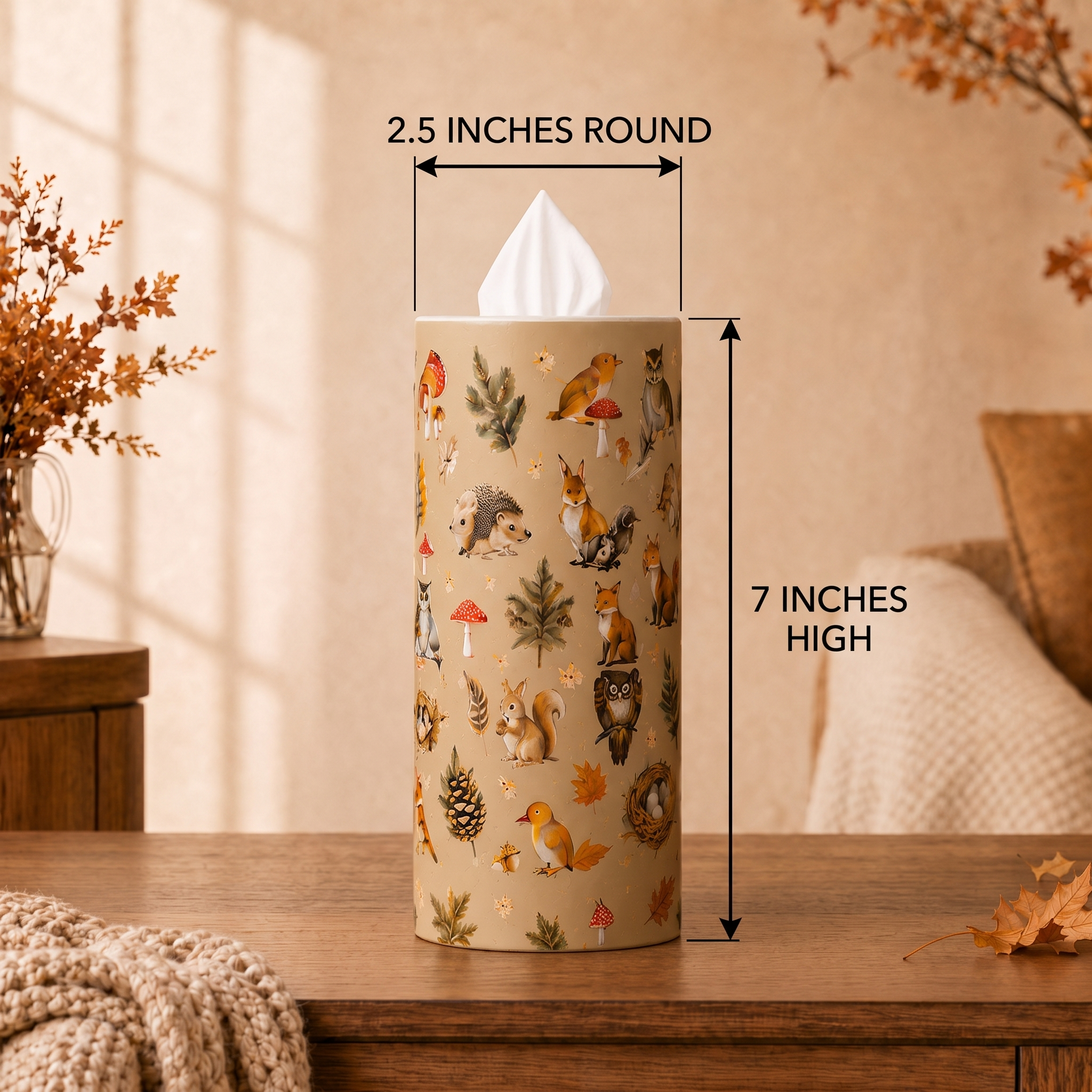 Fall Tissue Boxes - Set of 4