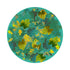 Fallen Leaves Peacock 16" Round Pebble Placemats, Set of 4 - nicolettemayer.com
