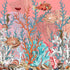 Fan Coral Reef Coral – 36x36" Modern Acrylic Wall Art - nicolettemayer.com