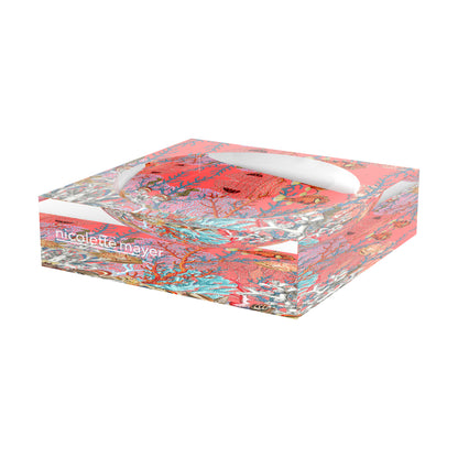 Fan Coral Reef Corallo Acrylic Candy Catchall Dish