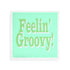 Feelin Groovy Green Pink Avocado Acrylic Decorative Tray, 12 x 12 in. by Nicolette Mayer 