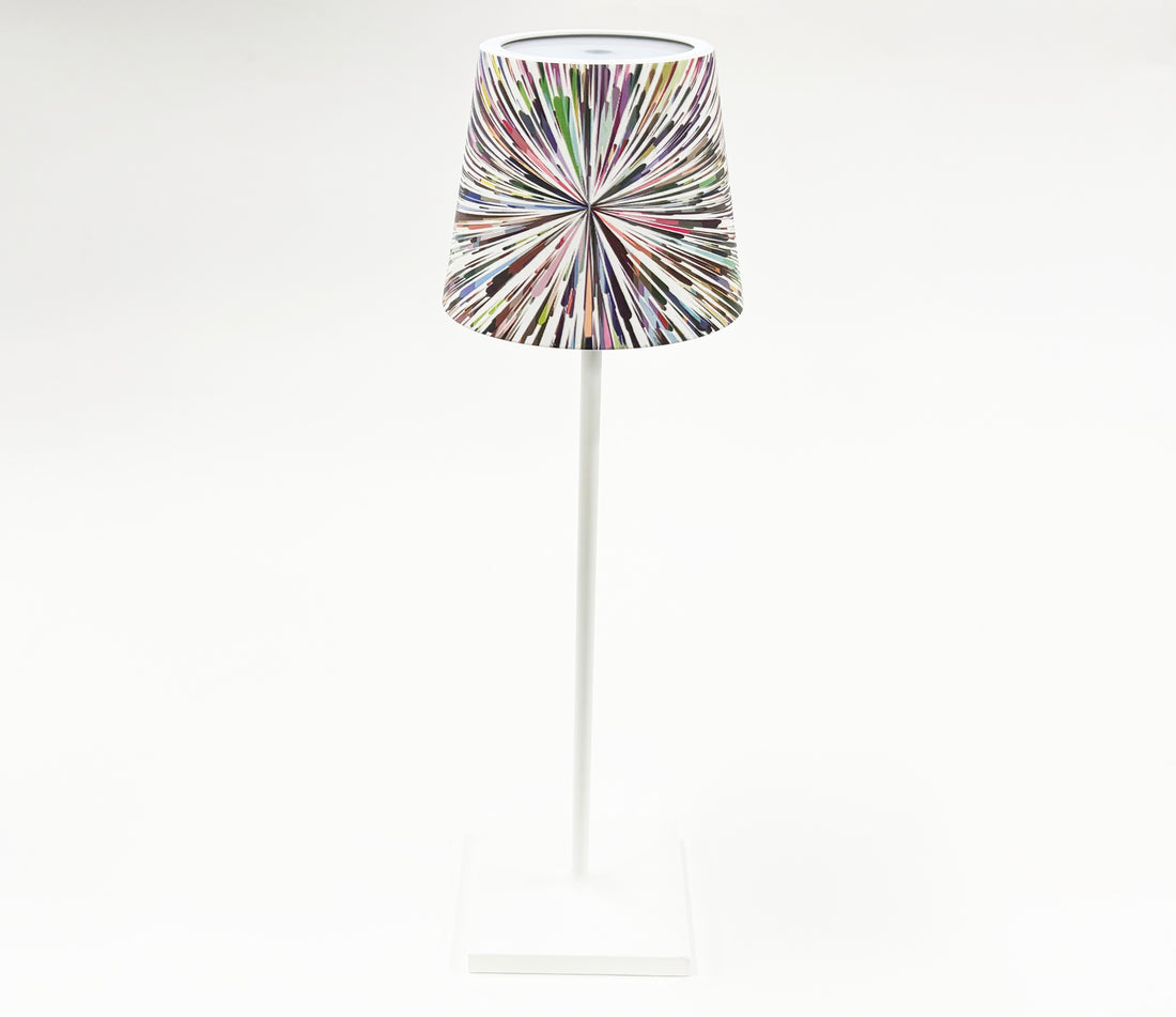 Fireworks White Poldina Pro Lamp