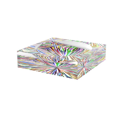 Fireworks White Acrylic Candy Catchall Dish - nicolettemayer.com