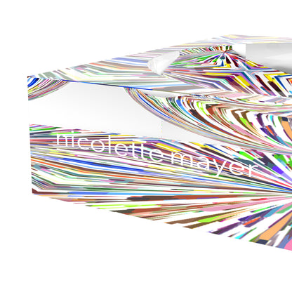 Fireworks White Acrylic Candy Catchall Dish