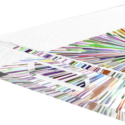 Fireworks White 22.5X14.5 Acrylic Tray - nicolettemayer.com
