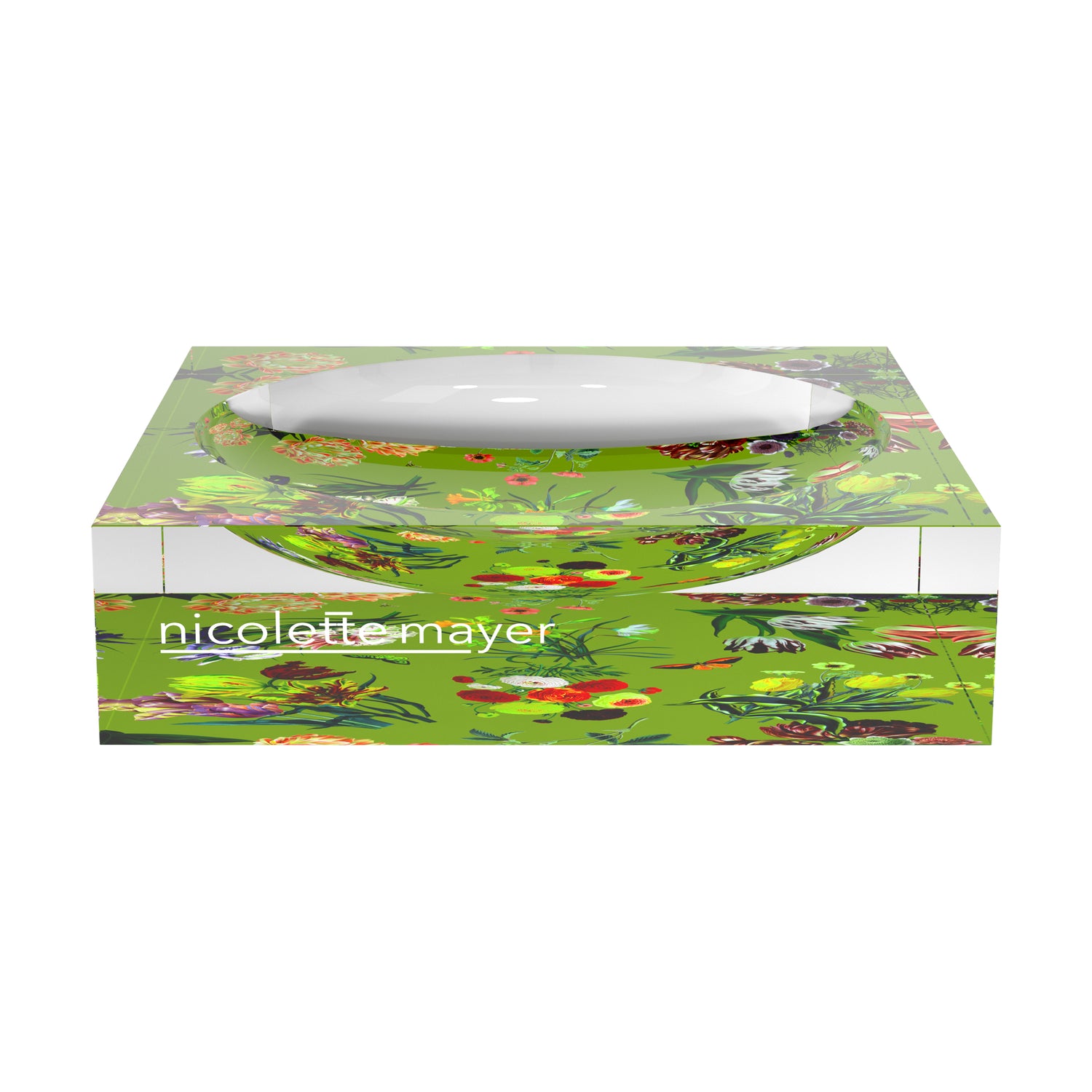 Flora Fauna Fontana Acrylic Candy Catchall Dish