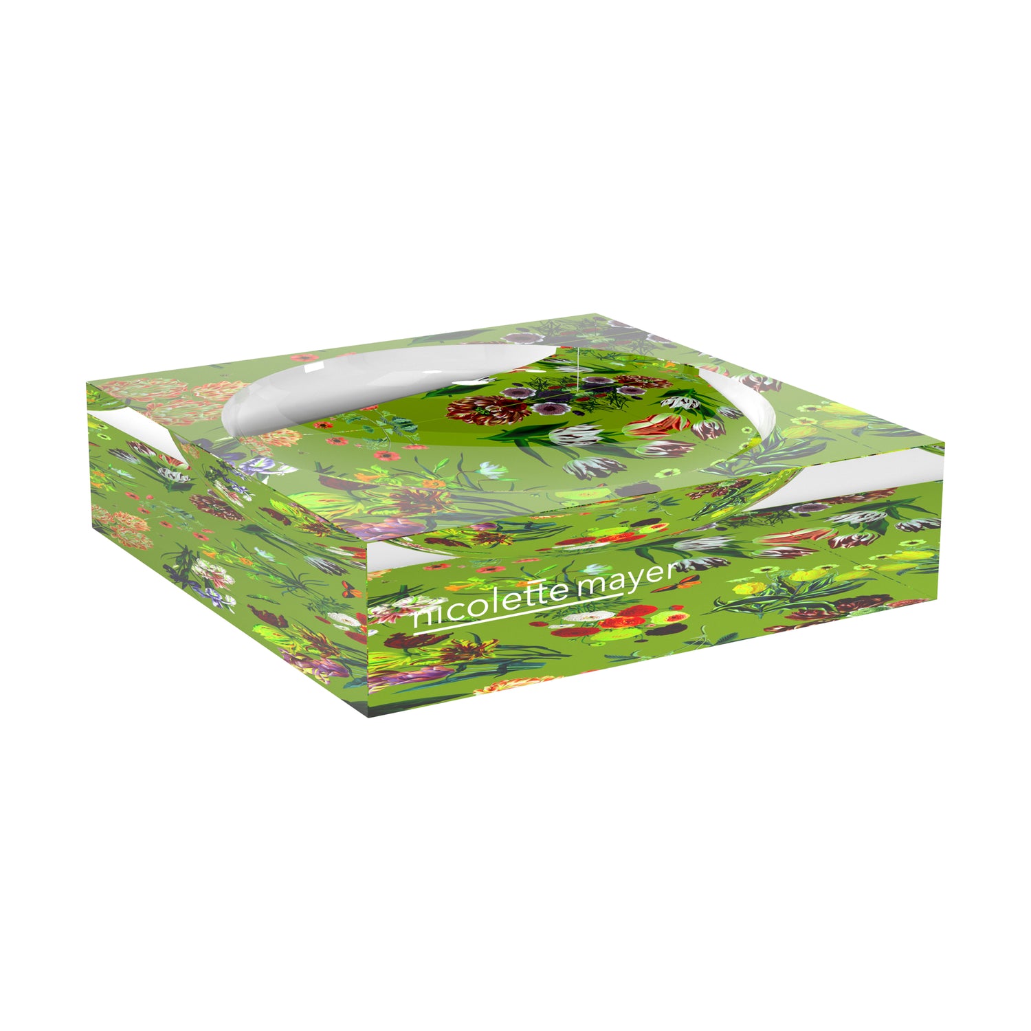 Flora Fauna Fontana Acrylic Candy Catchall Dish