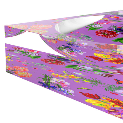 Flora Fauna Orchid Acrylic Candy Catchall Dish