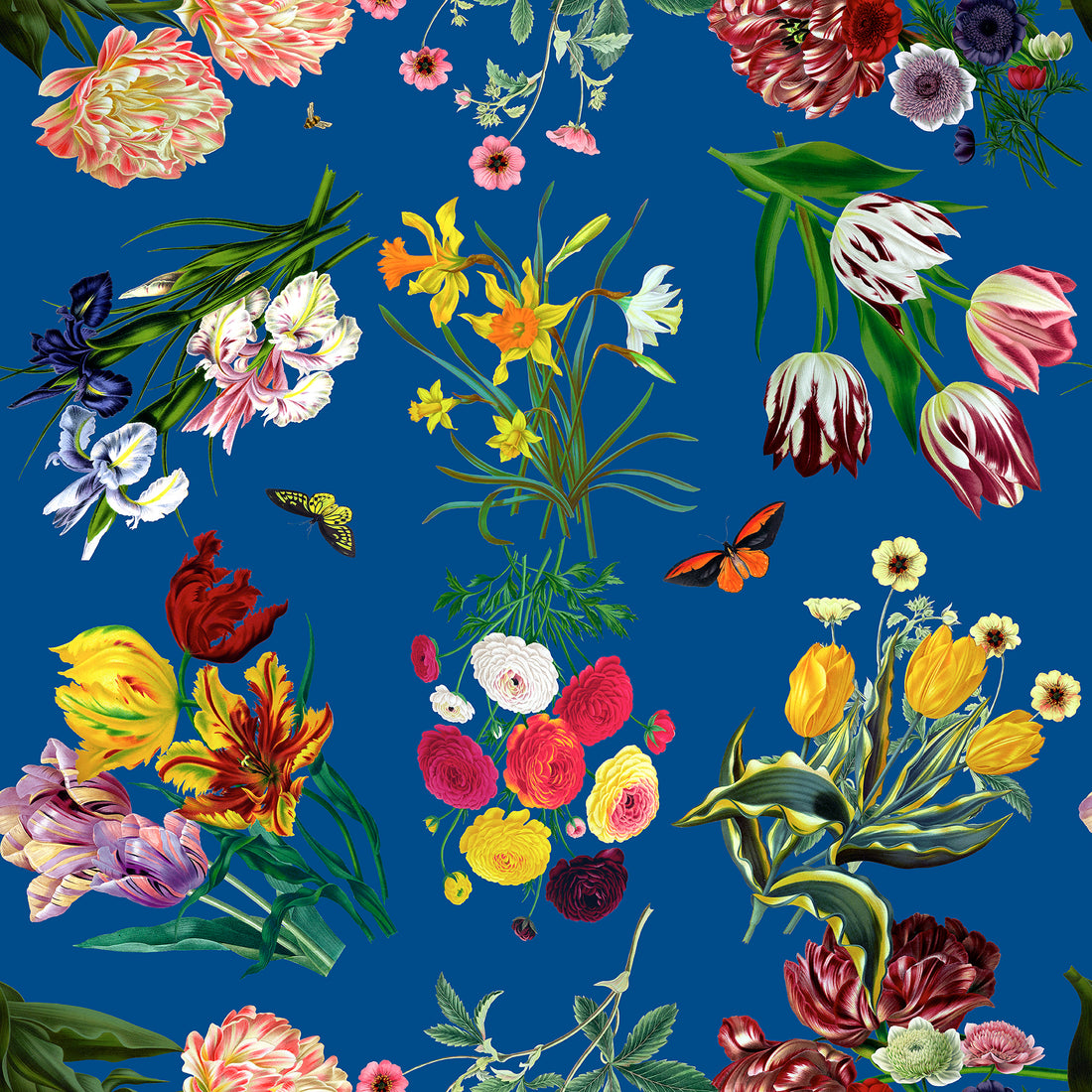 Flora &amp; Fauna Blue