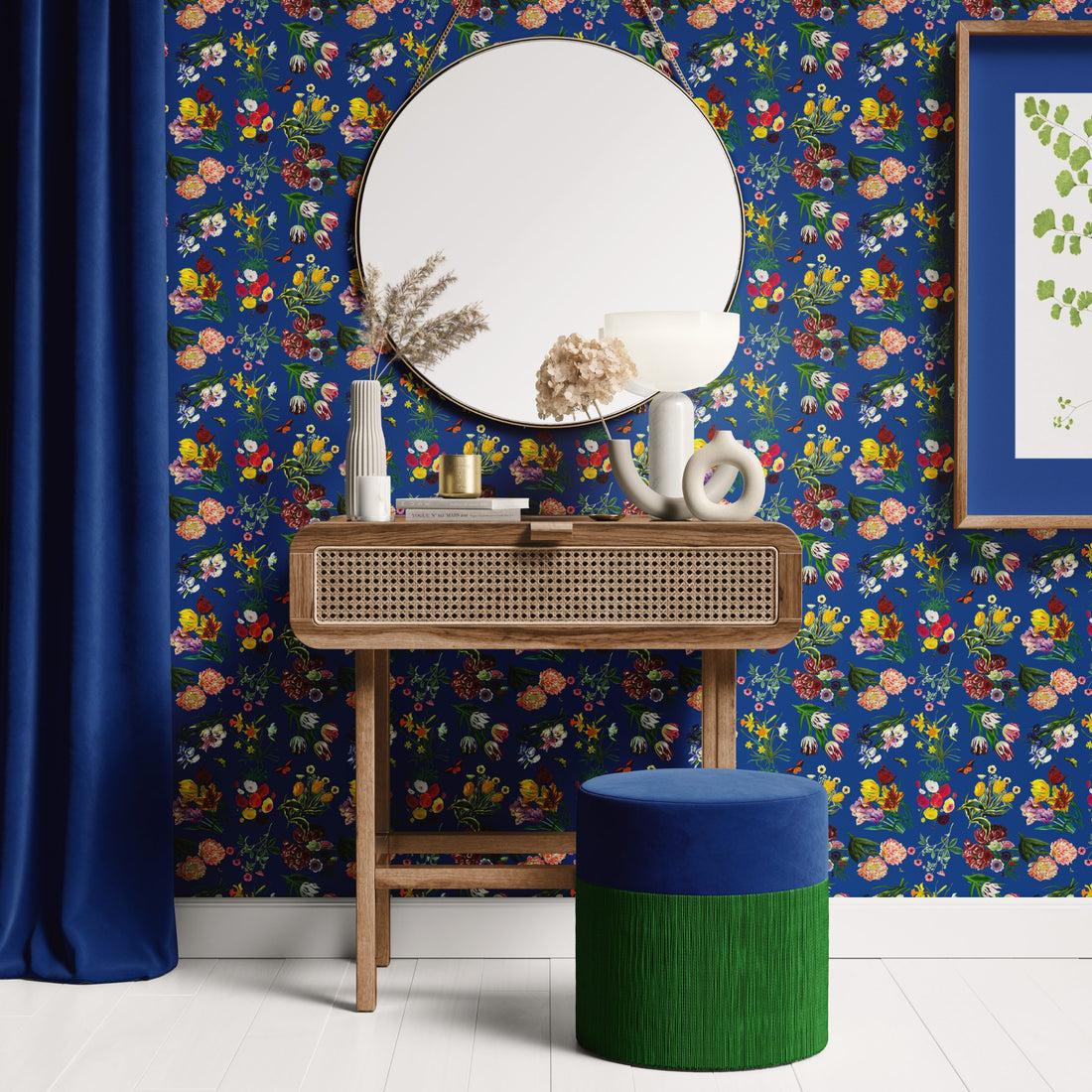 Flora &amp; Fauna Blue
