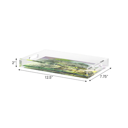 Forest For The Trees Healdsurg Acrylic Decorative Tray, 12.5 x 7.75 in. by Nicolette Mayer 