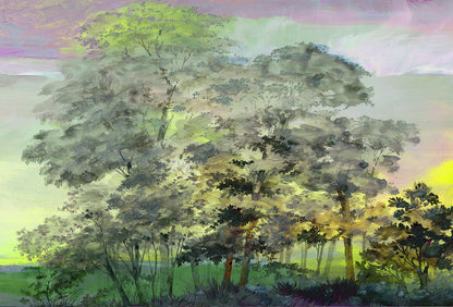 Forest For The Trees Paper Placemat Pad, One Set Of 24