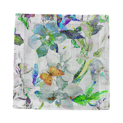 Garden Fantasia Cotton Sateen Cocktail Napkins