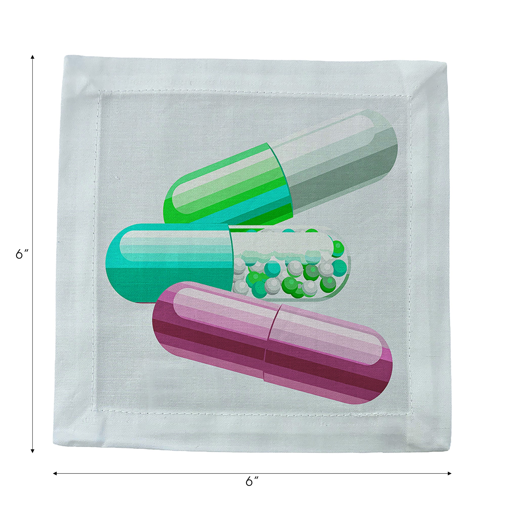 Get Millions of Followers Cotton Sateen Cocktail Napkins