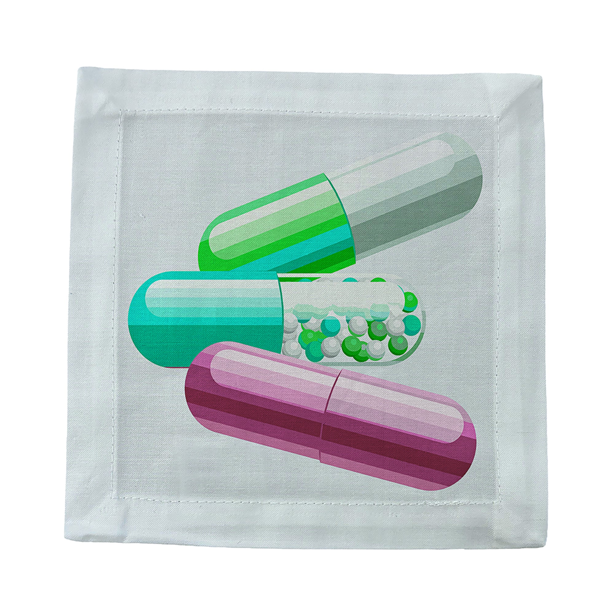 Get Millions of Followers Cotton Sateen Cocktail Napkins