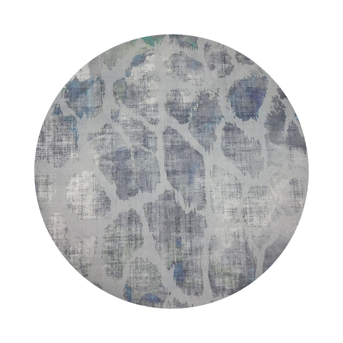 Giraffe Opulence 16 Round Pebble Placemat, Set Of 4 - nicolettemayer.com