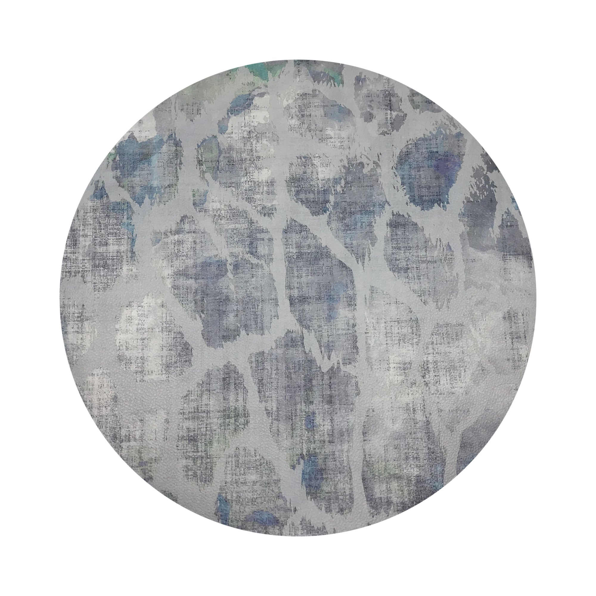 Giraffe Opulence 16&quot; Round Pebble Placemats, Set of 4 - nicolettemayer.com
