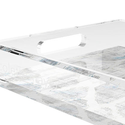 Giraffe Opulence 12.5X7.75 Acrylic Tray - nicolettemayer.com
