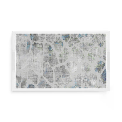 Giraffe Opulence 17X10.5 Acrylic Tray - nicolettemayer.com
