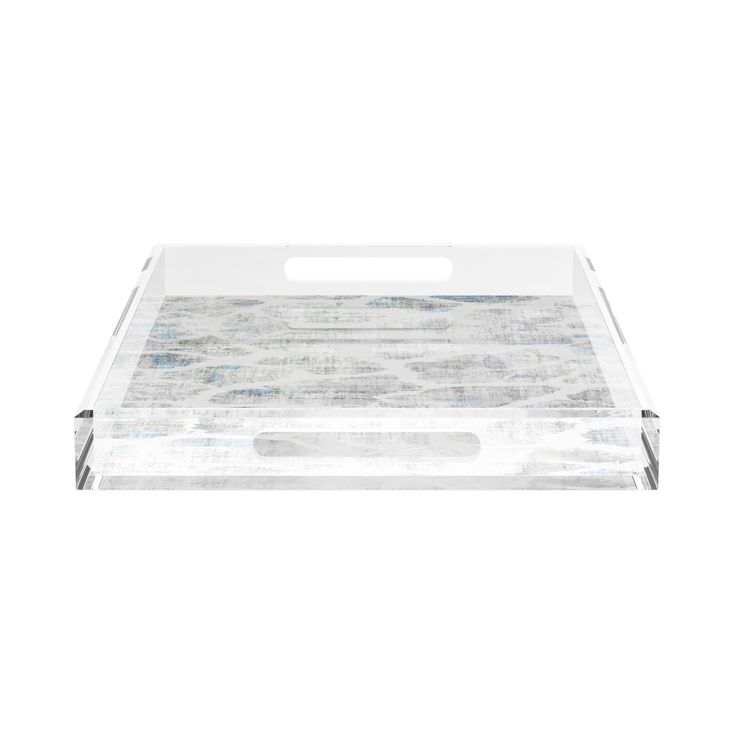 Giraffe Opulence 22.5X14.5 Acrylic Tray - nicolettemayer.com
