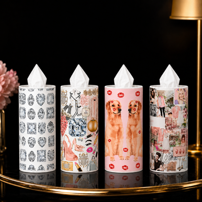 Glam Tissue Boxes - Set of 4